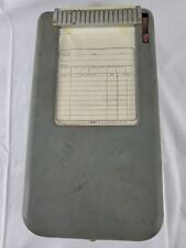 Vintage Moore Portable Receipt Holder Invoice Business Forms Metal Box -FREE SHP picture
