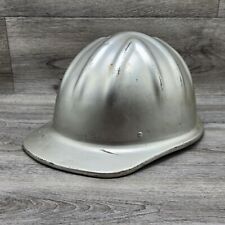 Vintage McDonald Aluminum Hard Hat Mine Oil Drilling Riggers Safety No Liner picture