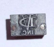 VD Incorporated or DV Inc Vintage Printing Letterpress Block picture