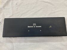 Vintage BROWNE & SHARPE Inside Micrometer Set 11 Rods 1