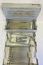 AcroMed 6300-880 Anterior Endoscopic Thoracolumbar Instrument Set w Extras Spine picture