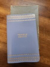 Vintage Travel Book Diary Tavels Abroad Book Leather Box picture