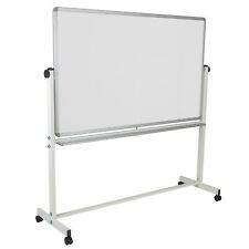 Flash Furniture HERCULES Series Dry-Erase Mobile Whiteboard Aluminum Frame picture