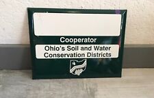 Vintage Ohio Soil and Water Conservation Metal Sign picture