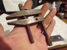 Vintage Rare Small Solid Steel Machinist Parallel Clamp picture