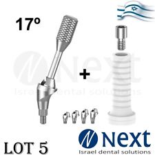 Lotx5 Dental Multi Unit 17° Neo GM dent Grand Morse Fit plastic sleeve 1-4 mm picture