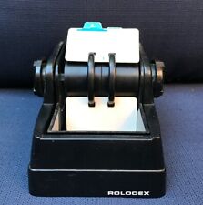 Vintage ROLODEX Zepyr American Corp Black Rotary Card File (Maybe R-202) USA picture