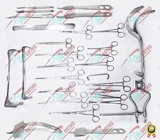 Abdominal Hysterectomy Surgery Surgical Instruments Set Best Quality Steel picture