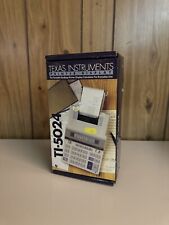 VINTAGE 1986 Texas Instruments Ti-5024 Printing Calculator - NEW IN BOX picture