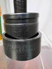 Greenlee Knock Out Vintage Round Radio Chassis Punch No. 730 2