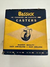 3 Vintage  Bassick 2” Caster Wheels In Original Box picture
