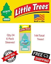 Little Trees 67121 Bayside Breeze Hanging Air Freshener for Car & Home 144 Pack picture