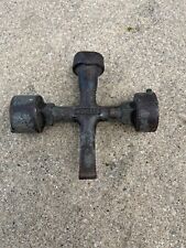 Vintage Mueller 4 Way Cast Iron Meter / Valve Key Wrench -  picture