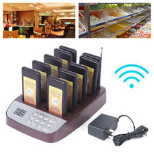 Restaurant Coasters 10 Pagers Wireless Calling System for Food Truck Clinic Club picture