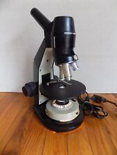 Vintage Bausch & Lomb Microscope With 3 Objectives 5x / 10x / 45x picture