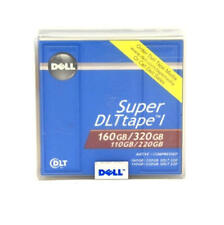 9W085 Genuine OEM Dell SDLT Tape Media Single Cartridge 160/320GB S-DLT picture