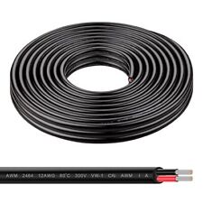 12 Gauge 2 Conductor Electrical Wire, 30FT Stranded Tinned Copper Wire, Flexi... picture