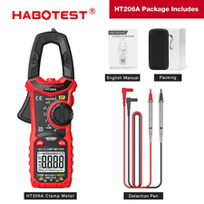 HABOTEST HT206 Clamp Meter DC/AC Current 600A Digital Clamp Meter Ammeter Voltag picture