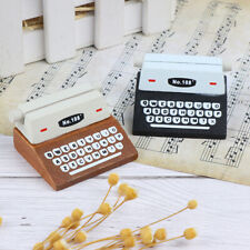 Coffee Vintage Wooden Typewriter Photo Card Memo Holder Stand Card Holder.USH~.i picture