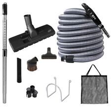OVO Central Vacuum Standard Kit, with 30/35/40/50ft Low-Voltage 40ft, Black  picture