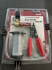 NEW PITTSBURGH AUTOMOTIVE 14 piece Brake Bleeder and Vacuum Pump Kit 69328 picture