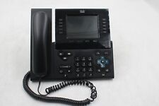 Cisco CP-8961 UC Unified 10-Line VoIP Business Phone With Stand & Handset picture
