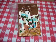 VINTAGE COPPER/ENAMEL HAND PAINTED ADDRESS/TELEPHONE BOOK MADE IN GREECE BEAUTY picture