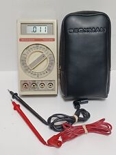 Vintage Beckman Tech 310 Multimeter with Case▪︎TESTED & WORKS picture