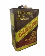 Vintage HP Automotive Products 1 U.S Gallon Vented Steel Gas Can Metal USA picture