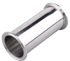 DERNORD Sanitary Spool Tube with Clamp Ends,Stainless Steel 304 Seamless Roun... picture