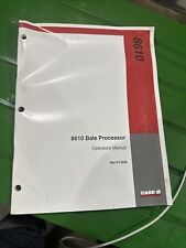 Case IH 8610 Bale Processor Operator's Owner's Manual Rac 9-13536 picture
