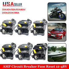 Waterproof Car Circuit Breaker Fuse Reset 30-300 Amp 12V-48V DC Car Boat Auto picture