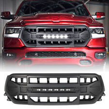 AMERICAN MODIFIED Armor Grille w/Off Road Lights for 2019 to 2024 Dodge Ram 1500 picture