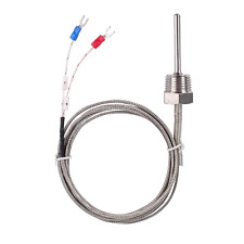 Waterproof K Type Thermocouple - Jaybva Grounded Temperature Sensor Probe for P picture