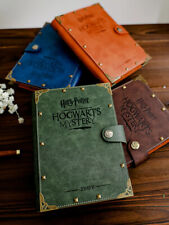 Harry Potter Notebook Hogwarts Loose-leaf Vintage Kraft Notepad ⎥A5 picture