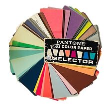 Vintage 1968 Pantone 500 Color Paper Selector picture