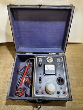 VINTAGE CHRISTY ELECTRONIC BULB TESTER A2 VERY GOOD CONDITION WORKS picture