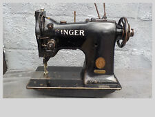 Vintage Industrial Sewing Machine Singer 108w2 ,one needle walking foot-Leather picture