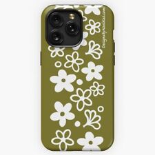 NWT Design Vintage Pyrex Spring Blossom White Design iPhone Samsung Tough Case picture