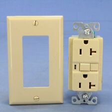 Cooper Ivory GFCI Outlet Receptacle with Quick-Connect 5-20R 20A Bulk VGF20BVM picture
