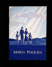 Armco Policies Dec 1965 Steel Plant Vintage 26 pgs booklet Butler, Pa 29th print picture