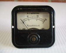 Vintage Heathkit DC Milliamperes Panel Meter Tested picture