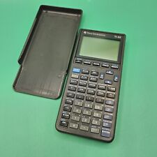 Vintage 1991 Texas Instruments TI-82 Handheld Calculator Gray With Slide Cover picture