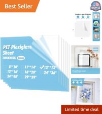Crystal Clear PET Sheets 12x12