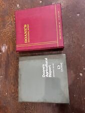 Vintage Doane's Agricultural Report Nebraska Tractor Tests Books Lot Of 2 picture