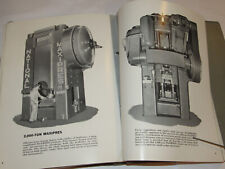 VTG 1940s NATIONAL MACHINERY CO FORGING MACHINERY CATALOG/INFO BOOK TIFFIN,OHIO picture