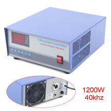 1200W Ultrasonic Transducer Driver 40K Ultrasonic Generator F/ Industry Cleaning picture