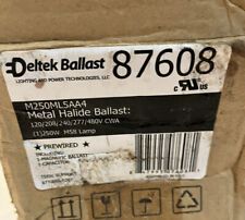 DELTEK 87608 METAL HALIDE BALLAST M250ML5AA4 M58 250W picture