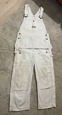 Vintage Big Mac white overalls with nail pouch (W36 x 28) picture