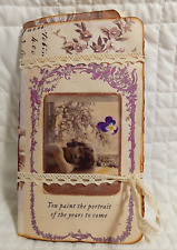 Junk Journal Handmade Neutral Vintage Beauty picture